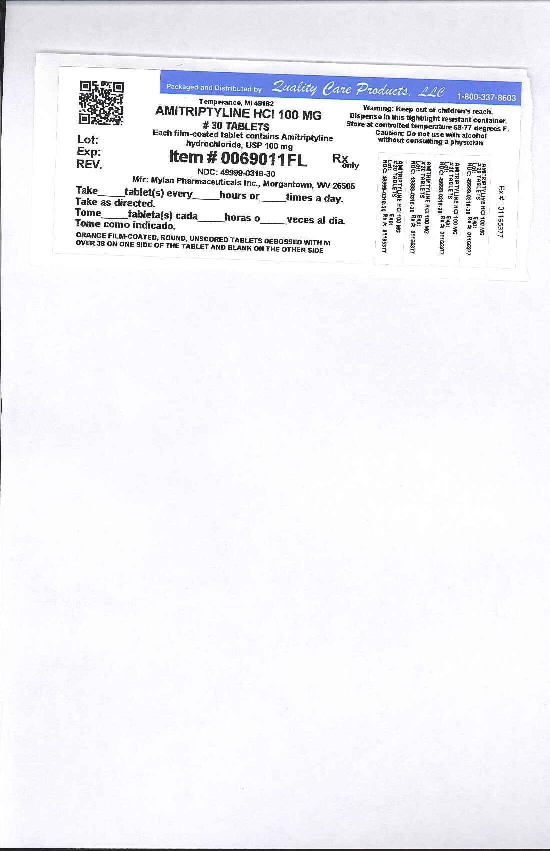 Amitriptyline Hydrochloride